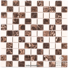Керамічна мозаїка Котто Кераміка CM 3022 C2 WHITE BROWN 300x300x10 мм Миколаїв