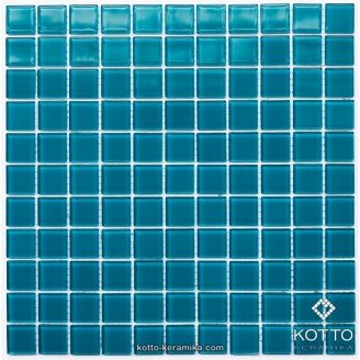 Скляна мозаїка Котто Кераміка GM 4047 C CERULEAN M 300х300х4 мм