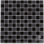 Стеклянная мозаика Котто Керамика GM 4057 CC BLACK MAT BLACK 300х300х4 мм Днепр