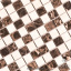 Керамическая мозаика Котто Керамика CM 3022 C2 BROWN WHITE 300x300x10 мм Николаев