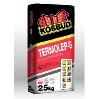 Клей для приклейки пенополистирола Kosbud TERMOLEP-S 25 кг
