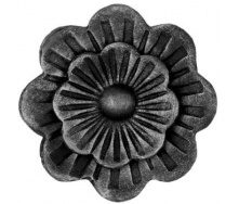 Кованый элемент цветок 95х95 мм (50.001)