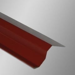 Планка Aquaizol ПТ-2 торцевая 0,5 мм 2 м красный Тернополь