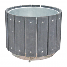 Цветочница ЗОЛОТОЙ МАНДАРИН Кантри круглая 860х705 мм