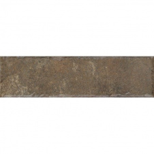 Клинкерная плитка Paradyz Ilario brown struktura elewacja 6,6x24,5 см