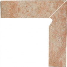 Клінкерна цоколь Paradyz Ilario beige prawy 8,1x30 см