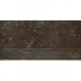 Фото - Клінкерний східець Paradyz Ilario brown prosta struktura 30x60 см Клінкерний східець Paradyz Ilario brown prosta struktura 30x60 см