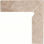 Клинкерный цоколь Paradyz Viano beige prawy 8,1x30 см Днепр