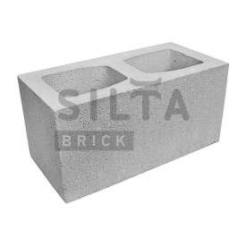 Блок гладкий Сілта-Брік Еліт 33 широкий 390х190х190 мм