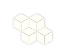 Настінна плитка Paradyz Uniwersalna Mozaika Prasowana Romb Hexagon Bianco 204х238 мм (1179596)