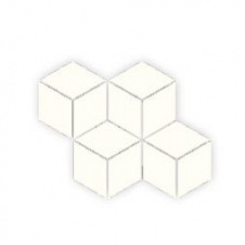 Настінна плитка Paradyz Uniwersalna Mozaika Prasowana Romb Hexagon Bianco 204х238 мм (1179596)