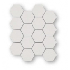 Настінна плитка Paradyz Uniwersalna Mozaika Prasowana Hexagon Grys 220х255 мм (1179590) Рівне