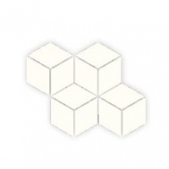 Настінна плитка Paradyz Uniwersalna Mozaika Prasowana Romb Hexagon Bianco 204х238 мм (1179596) Полтава