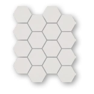 Настенная плитка Paradyz Uniwersalna Mozaika Prasowana Hexagon Grys 220х255 мм (1179590)
