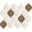 Настінна плитка Paradyz Mistysand Crema Mix Mozaika 265х202 мм (1179527) Запоріжжя