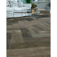 Керамічна плитка для підлоги Golden Tile Terragres Rona коричнева 1198x198x10 мм (G47120) Київ