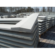 Парапет 1250х300х50 мм