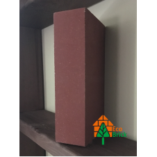Кирпич облицовочный ECOBRICK гладкий 250x120x65 мм красный