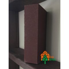 Кирпич облицовочный ECOBRICK гладкий 250x120x65 мм бордо Киев