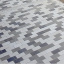 Тротуарна плитка Золотий Мандарин Цегла без фаски 200х100х60 мм на сірому цементі чорний Полтава