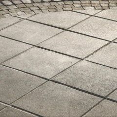 Тротуарна плитка Золотий Мандарин Плита 400х400х60 мм сірий Рівне