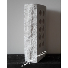 Облицювальна цегла LAND BRICK скала пустотіла біла 250х100х65 мм