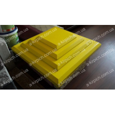 Кришка на паркан LAND BRICK Єгипет жовта 400х400 мм