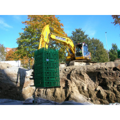 Дренажный блок для сбора дождевой воды PipeLife STORMBOX 200 л 1200х600х300 мм Черновцы