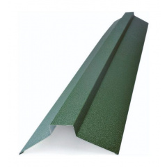 Конек плоский Тайл тип 2 105х20х40х20х105 мм зеленый Ирпень