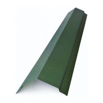 Гребінь плоский Тайл тип 1 30х15х100х100х15х30 мм зелений