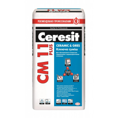 Клеящая смесь Ceresit СМ 11 Plus Ceramic & Gres 25 кг Киев