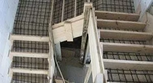 Армування бетонних сходів арматурою