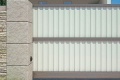 Распашные ворота Alutech Elegant профиль роликовой прокатки стандартный цвет