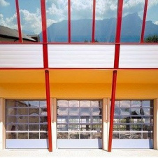 Секционные ворота ALUTECH AluTherm АЛПС S-гофр 45 мм