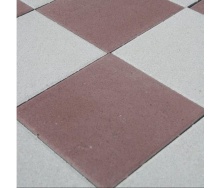 Тротуарная плитка Золотой Мандарин Плита 400х400х60 мм на сером цементе коричневый