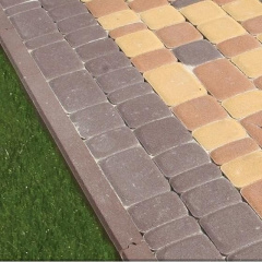 Поребрик 1000x200x60 мм коричневий з паз-гребенем Доманівка