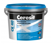 Затирка для швов Ceresit СЕ 40 Aquastatic 2 кг графит