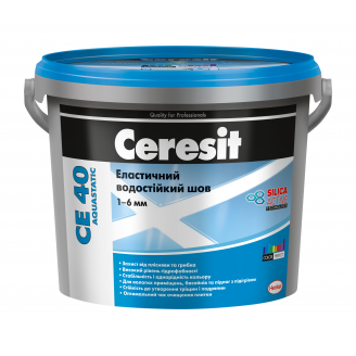Затирка для швов Ceresit СЕ 40 Aquastatic 2 кг белый