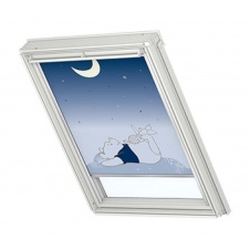 Фото - Затемнююча штора VELUX Disney Winnie the Pooh 2 DKL S06 114х118 см (4611) Затемнююча штора VELUX Disney Winnie the Pooh 2 DKL S06 114х118 см (4611)
