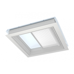 Штора-плиссе VELUX FMG 100150 для плоской кровли 100х150 см белый Самбор