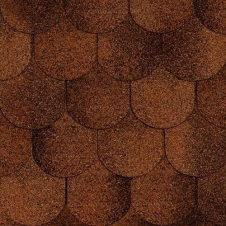 Битумная черепица RUFLEX Ornami Красная глина