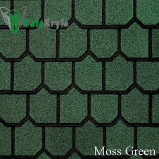 Фото - Бітумна черепиця GAF Country Mansion Moss Green Бітумна черепиця GAF Country Mansion Moss Green