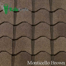 Бітумна черепиця GAF Monaco Monticello Brown