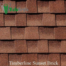 Бітумна черепиця GAF Timberline Sunset Brick