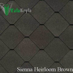 Бітумна черепиця GAF Sienna Heirloom Brown Київ