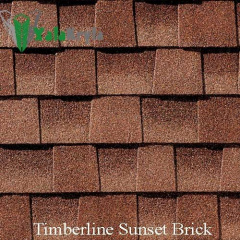 Битумная черепица GAF Timberline Sunset Brick Киев