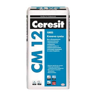 Клеящая смесь Ceresit СМ 12 Gres 25 кг