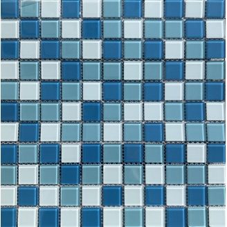 Мозаїка VIVACER мікс прозоре скло 2,5х2,5 CMmix02R 30х30 см