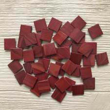 Скляна мозаїка Eco-Mosaic 20х20 мм 33х33 см бордова (20L99)