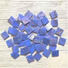 Стеклянная мозаика Eco-Mosaic 20х20 мм 33х33 см фиолетовая (20Z15)